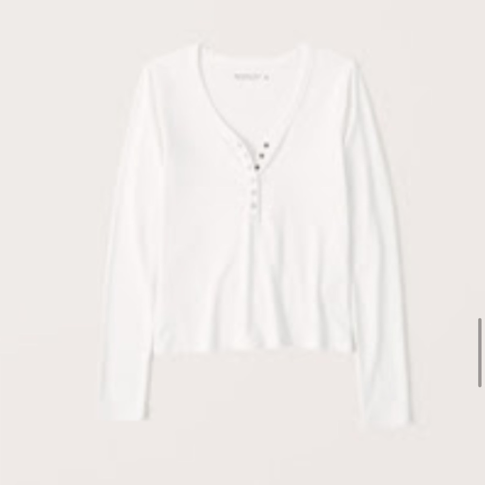 Women's Cream Long Sleeve Top
